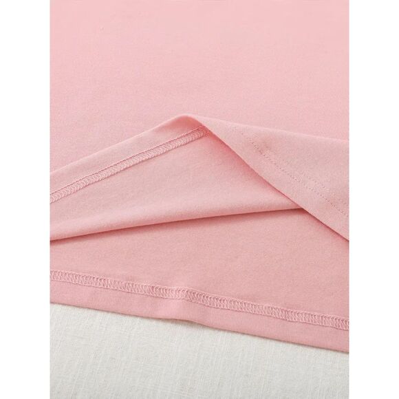 Pet Day Australian Shepherd Dog Kisses Casual Crew Neck T Shirt Ladies Size XXL - Picture 4 of 5